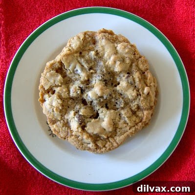 Laura Bush's Cowboy Cookies for those with a BIG cookie appetite!