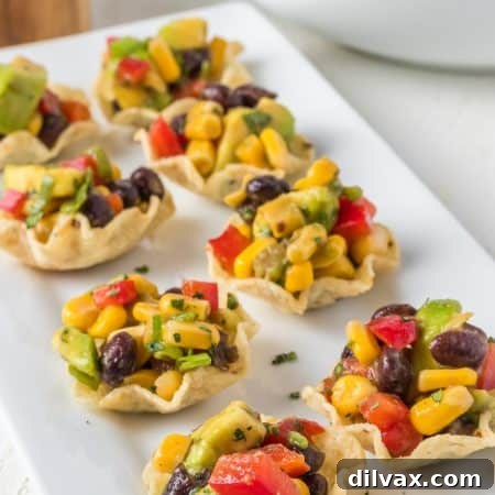 Easy salsa with avocados.