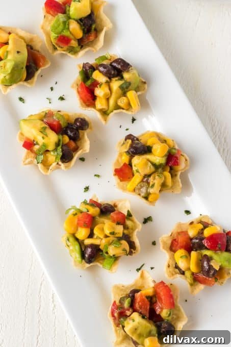 Green Gold Salsa 7 A fresh salsa made with corn, avocados, and black beans, perfect for dipping.