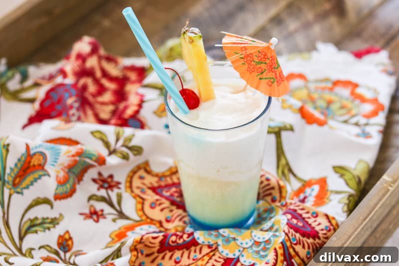 Blue Ocean Drink recipe.