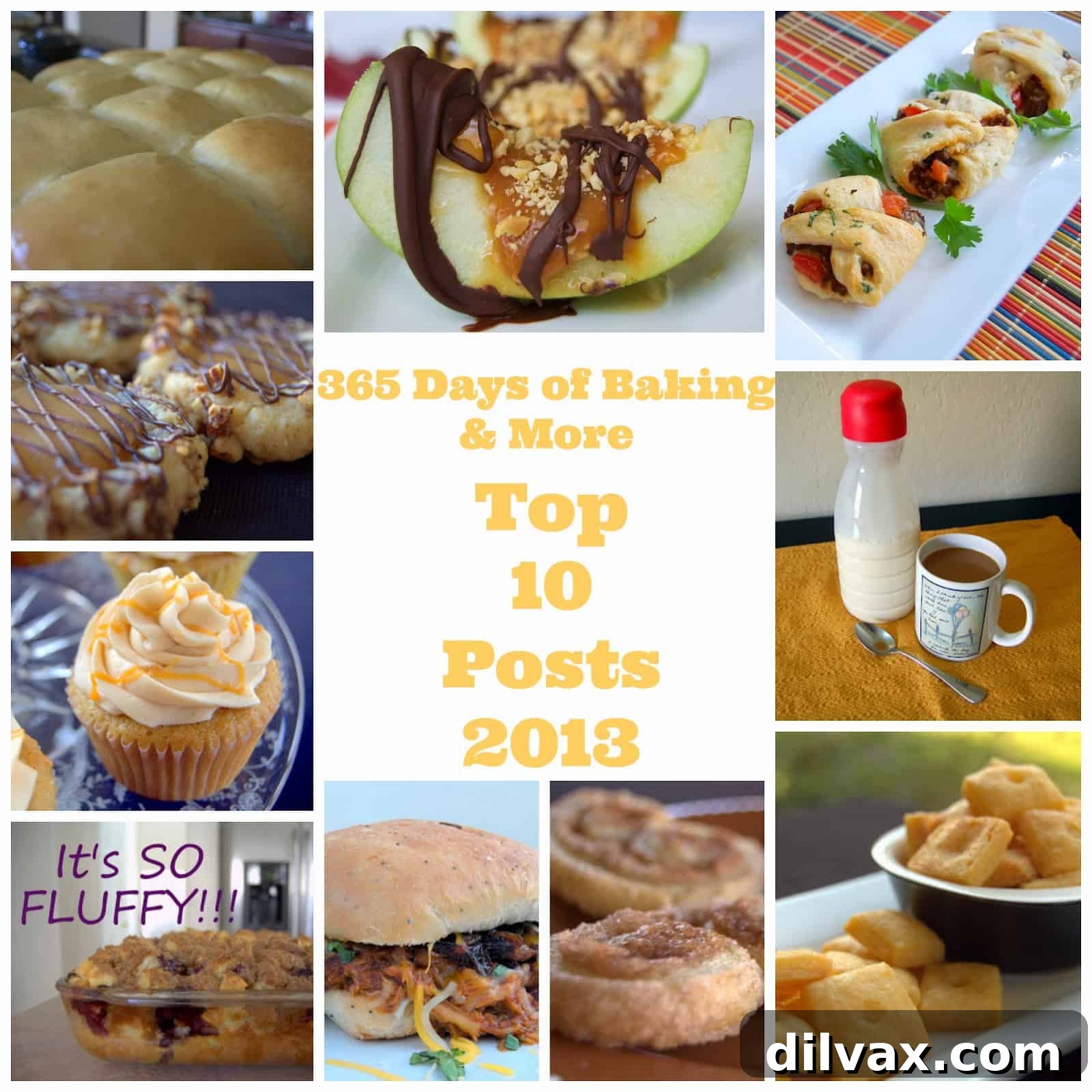 Delicious homemade baked goods from 365 Days of Baking