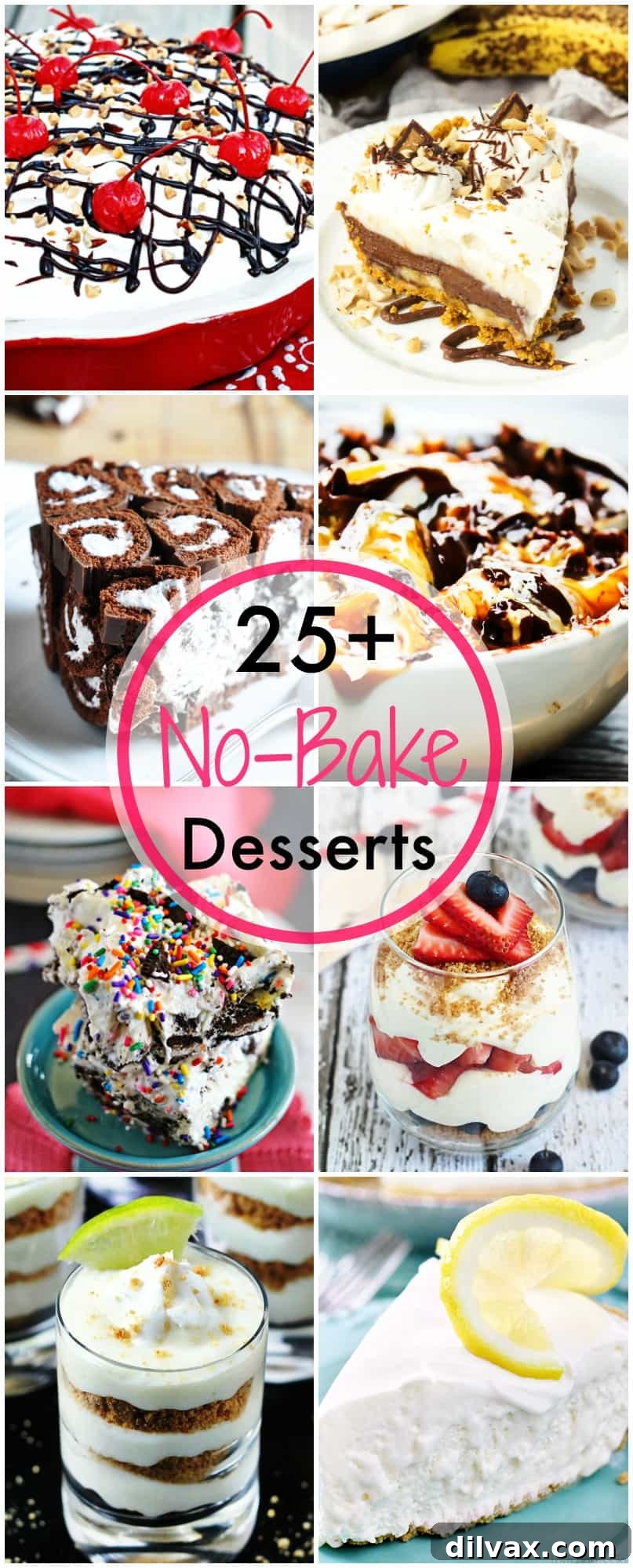 More Than 25 No-Bake Desserts