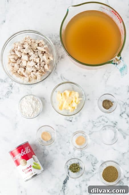 Soulful Homemade Chicken and Dumplings 4 Ingredients for Chicken and Dumplings