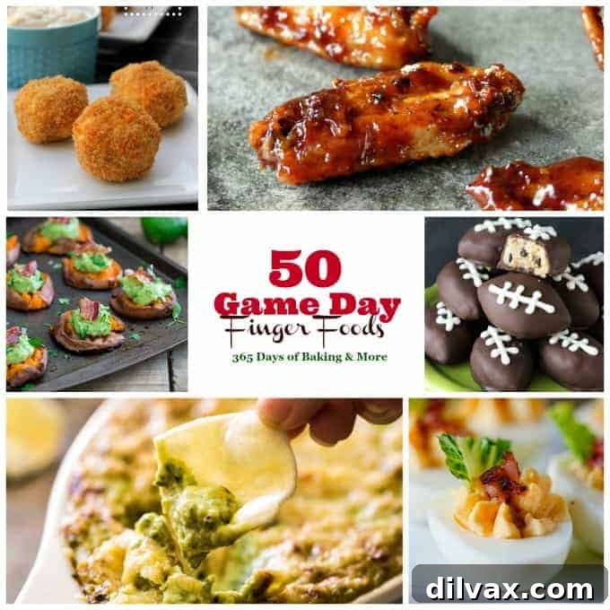 Touchdown Treats 2 A vibrant spread of delicious game day finger foods including wings, nachos, dips, and more, perfect for hungry football fans.