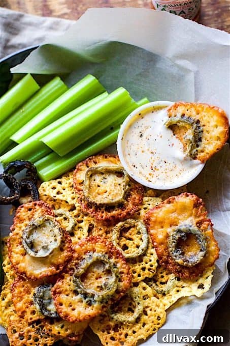 Touchdown Treats 36 Crunchy baked jalapeño cheese crisps, a fantastic gluten-free and low-carb snack option.