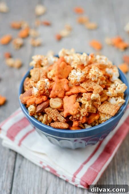 Touchdown Treats 37 An addictive sweet and spicy popcorn snack mix, ideal for munching throughout the game.