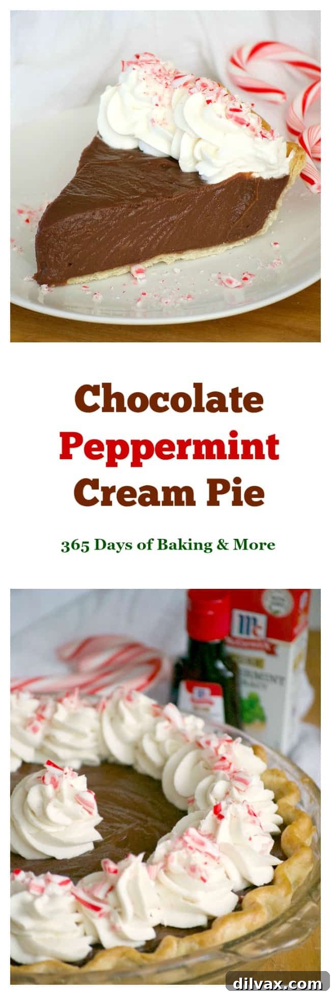 Silken Chocolate Peppermint Cloud Pie 4 Homemade Chocolate Peppermint Cream Pie, a perfect festive dessert for Christmas and winter gatherings.