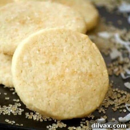 Coconut Macadamia Sugar Cookies
