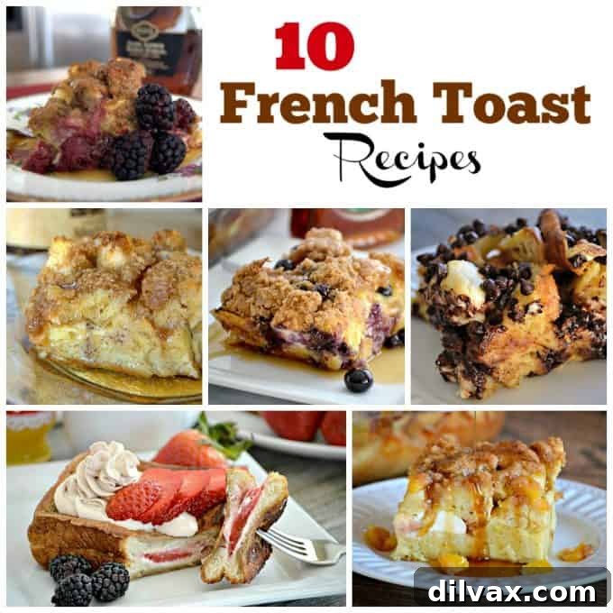 Elevate your mornings with these irresistible French Toast recipes, perfect for quick breakfasts or leisurely weekend brunches!