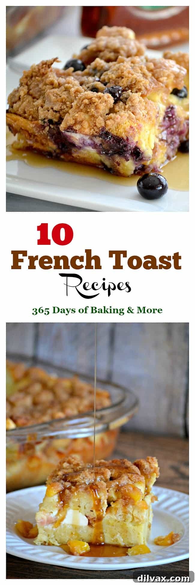 Discover the best French Toast recipes, including easy make-ahead and gourmet variations, perfect for breakfast, brunch, or any sweet craving.