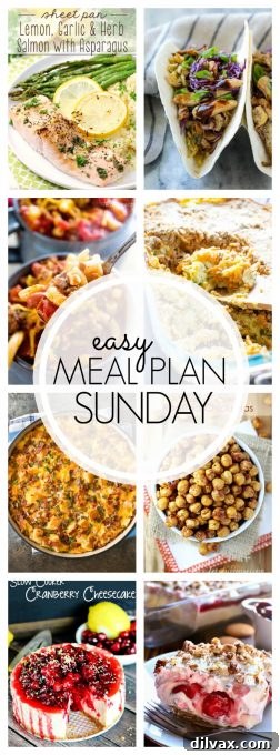 Your Weekly Easy Eats Guide: Issue 85 3 Save this Easy Meal Plan Sunday Week 85 menu to your favorite Pinterest board for quick access to delicious recipes and efficient weekly meal prep.