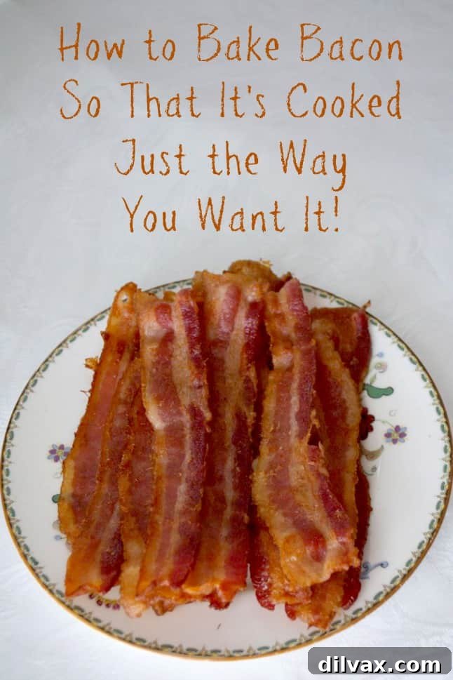 How to bake bacon so that it's just the way you want it!