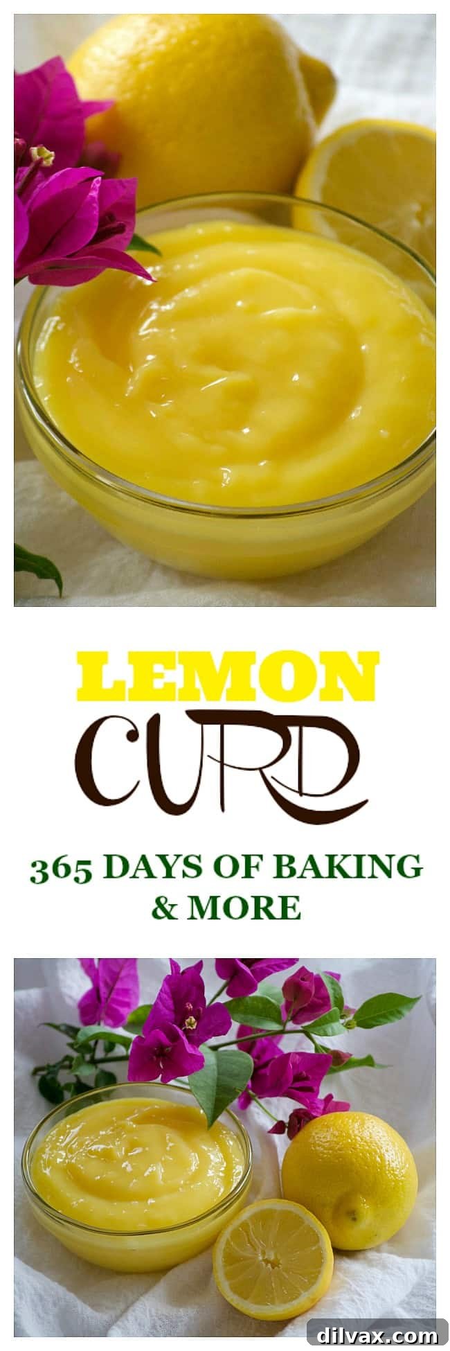 This Lemon Curd is perfectly sweet and tart and can be used in many recipes, spread on your morning muffin, or on its' own with berries and whipped cream.