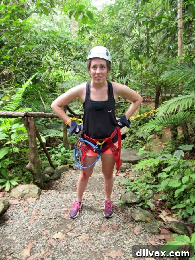 Celebrating my daughter Lexi's 25th birthday ziplining through the Costa Rican rainforest during our unforgettable Panama Canal Cruise.