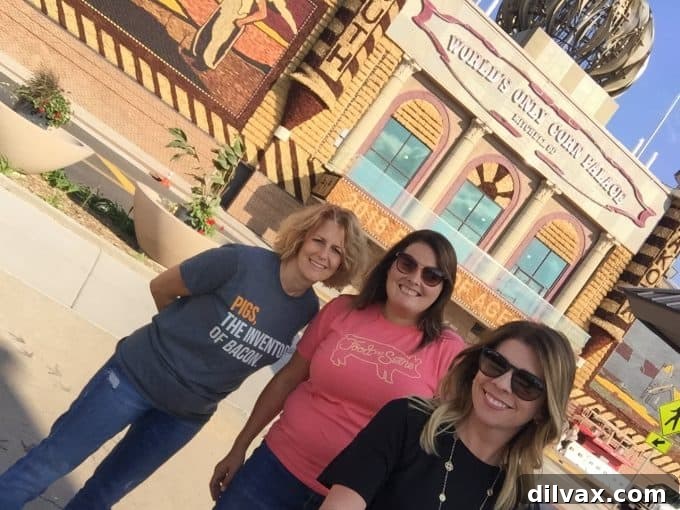 Swine Deep Dive 6 Inside the World's Only Corn Palace, showcasing agricultural history and corn-themed displays.