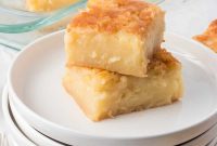 Perfectly Chewy Golden Butter Mochi