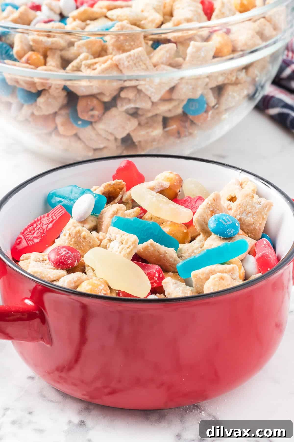 4th of July Chex Mix