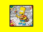 Informação para poder pintar dos Simpsons do BTS